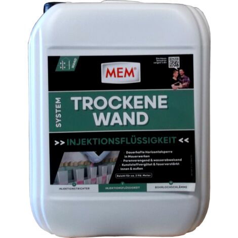 MEM BAUCHEMIE GMBH 10L MEM Trockene Wand Horizontalsperrschicht