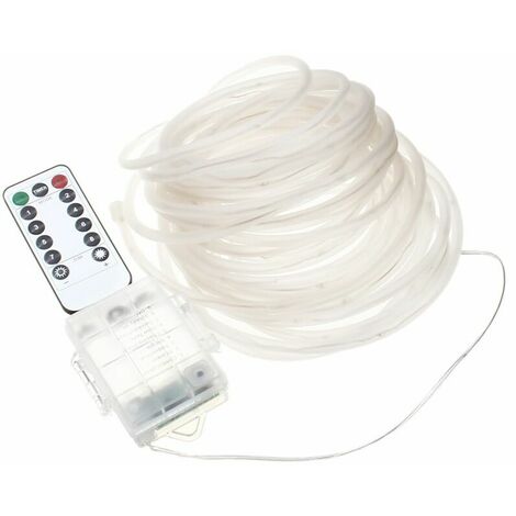 10M 100LED Interior battery-powered light string 8 decorative modes WASHED