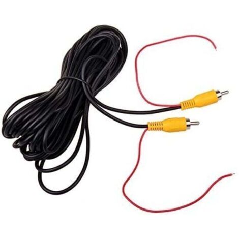 10M 32FT vidéo cable rallonge rca jack câble prise phono connecteur plug pour recul voiture fil de détection rouge