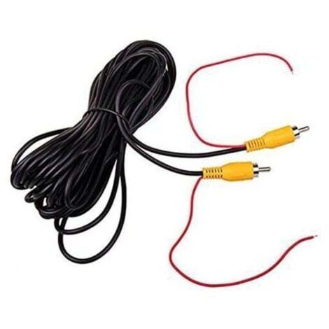 10M 32FT vidéo cable rallonge rca jack câble prise phono connecteur plug pour recul voiture fil de détection rouge