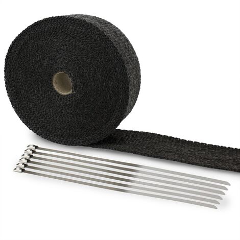 10M Bande de Protection Thermique avec Serre-Flex en Métal