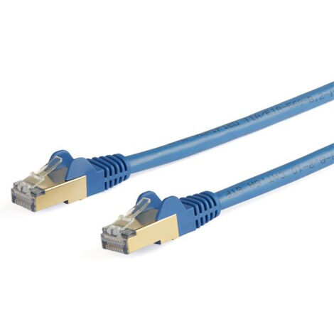 10M CAT6A ETHERNET CABLE    BLUE - SHIELDED COPPER WIRE