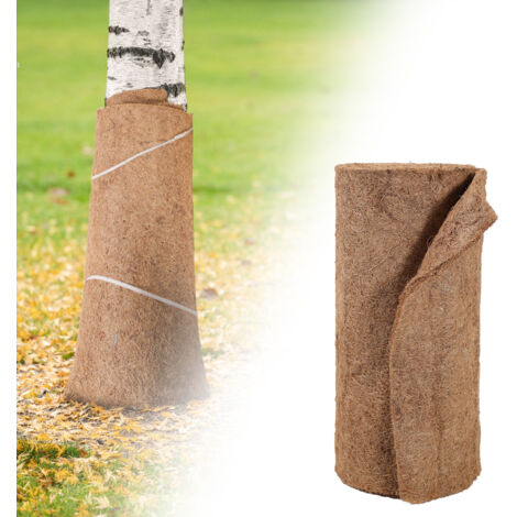 TOLLETOUR 10m Kokosmatte Winterschutz Böschungsmatte 1200g/m² 0.5m breit Zuschneidbar Topfschutz Dickes Kokosfasermatte