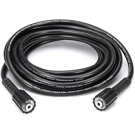 10M M22 Hochdruck-Waschschlauchsatz für Hochdruckwasserpistolen, Hochdruckschläuche, Waschzubehör für Kärcher Standard M22-14mm Innengewinde verdreht.