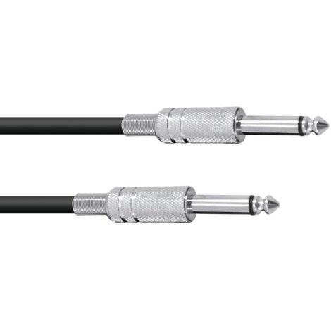 10m mono cavo jack / jack KC-100 nero