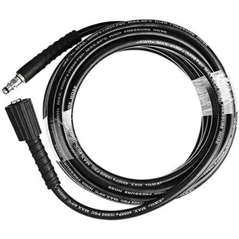 10M Tuyau de Remplacement pour Nettoyeur Haute Pression Karcher K3-K7, Connexion M22 Type Clic