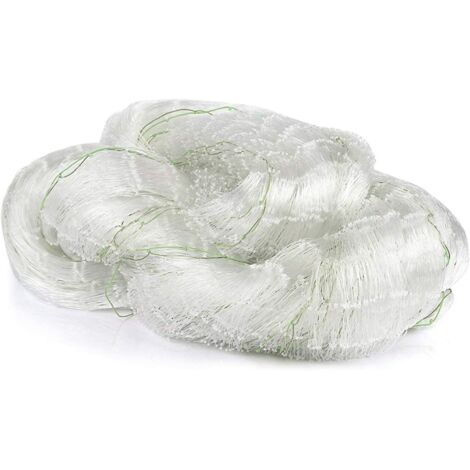 10M x 4M Filets de Jardin Anti-Oiseaux Maille de 2,5cm- Filet de Protection pour Bassin d'eau, Fruits, Légumes et Plantes