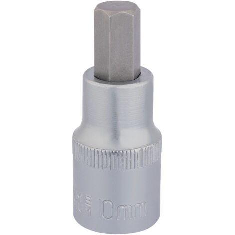 10mm 1/2-Inch Square Drive Hexagonal Socket Bits Set (10mm) for Power Tools
