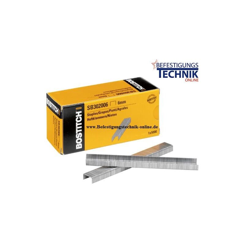 10mm Klammern SB302010 verzinkt für Bostitch Tacker T3020 Hikoki N18DSL KL-36 5,0M-EN11537 | 05902013901938