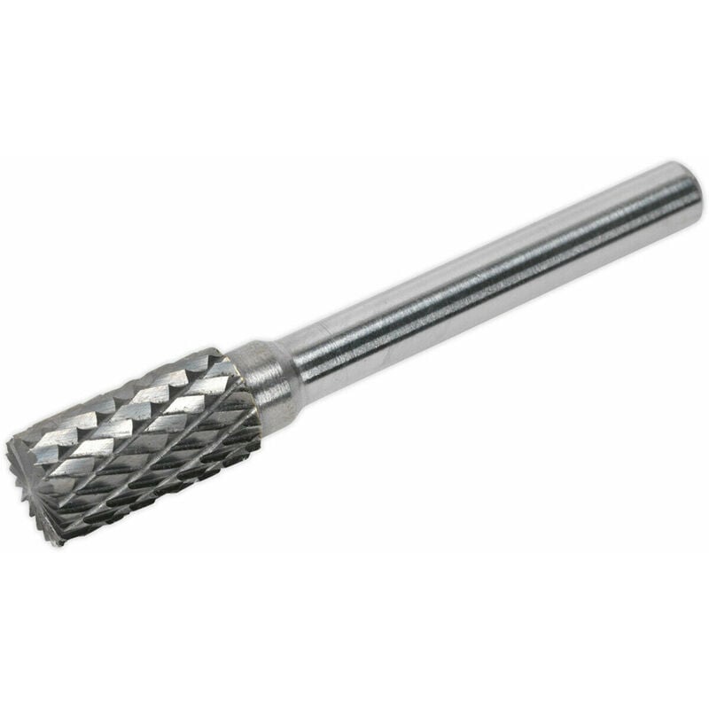 10mm Tungsten Carbide Rotary Burr Bit - Cylindrical Front End Cut - Engraving