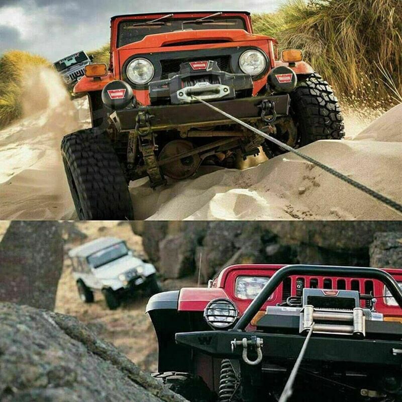 Image of Φ10mm x 30m Seilkran, 10,5 Tonnen / 23,148,54 Pfund synthetischer Wind Seilkran Auto ATV LKW