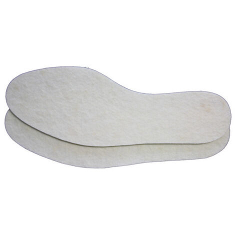 10PAIA SOLETTE SOLEX IN FELTRO  mis. Unica