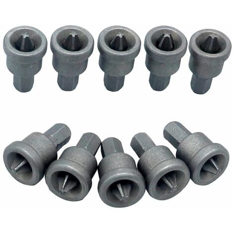 AM-TECH 10pc Drywall Screw Adaptor Set - F0720