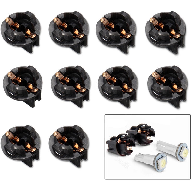 10Pcs 12V T10 PC194 Led-lampen Instrument Panel Cluster Dash Licht Twist Lock Steckdosen Universal Für Auto Auto lkw Zubehör | 06965110133458 10Pcs 12V T10 PC194 Led-lampen Instrument Panel Cluster Dash Licht Twist Lock Steckdosen Universal Für Auto Auto lkw Zubehör | 06965110133458