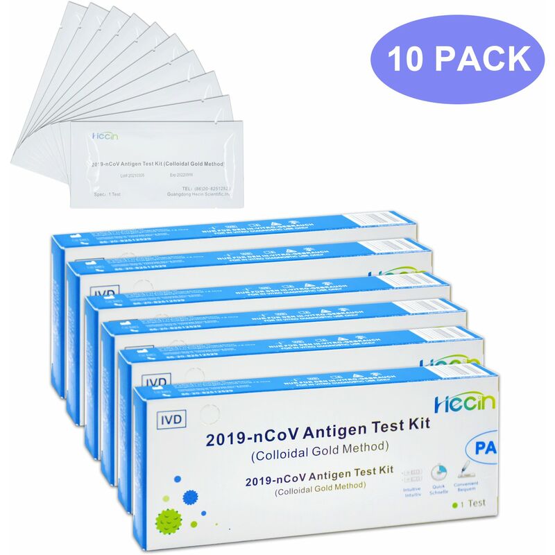 Readcly - 10pcs 2019-nCoV Kit per il test