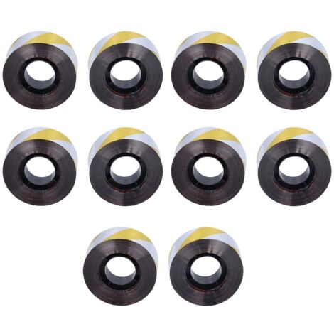 10PCS 2.5CMx60M Nastro riflettente spaventoso deterrente per uccelli Nastro repellente per giardino Argento Rosso Giallo