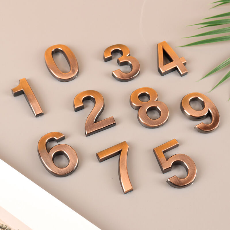 Gabrielle - 10pcs 5cm Numéros de Boîte aux Lettres pour l'Extérieur, 0-9 Numéros Boîte aux Lettres Autocollants de Numéros d'Adresse de Porte Gabrielle - 10pcs 5cm Numéros de Boîte aux Lettres pour l'Extérieur, 0-9 Numéros Boîte aux Lettres Autocollants de Numéros d'Adresse de Porte