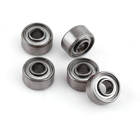 10pcs 693ZZ Mini Roulements à Billes Roulement à Bride en Acier Double-Blindé Roulements Kit 3 8 4mm