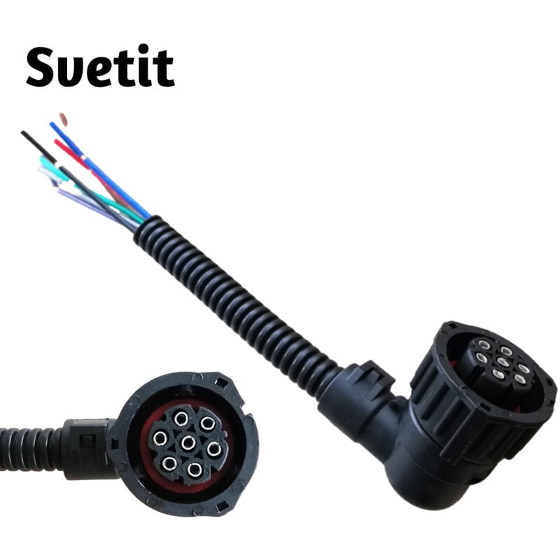 10Pcs 7Pin Stecker Für Volvo Für Scania Für Mann Für Mercedes-benz Für IVECO Lkw Schwanz Lichter Stecker buchse Drähte Verdrahtung | 06978223740628 10Pcs 7Pin Stecker Für Volvo Für Scania Für Mann Für Mercedes-benz Für IVECO Lkw Schwanz Lichter Stecker buchse Drähte Verdrahtung | 06978223740628
