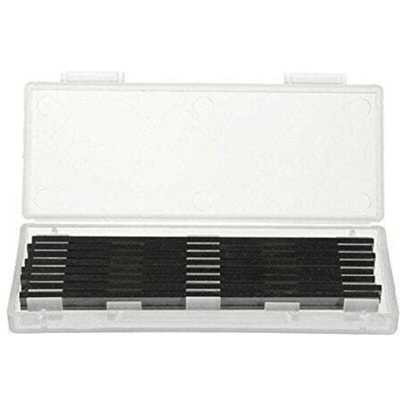 Image of Alovez - 10Pcs 82Mm x 5.5 Mm Hss Rabot Réversible Lames Pour Bosch Black Decker Mafell