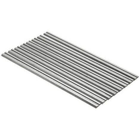 10Pcs 82Mm X 5.5 Mm Hss Rabot Réversible Lames Pour Bosch Black Decker Mafell