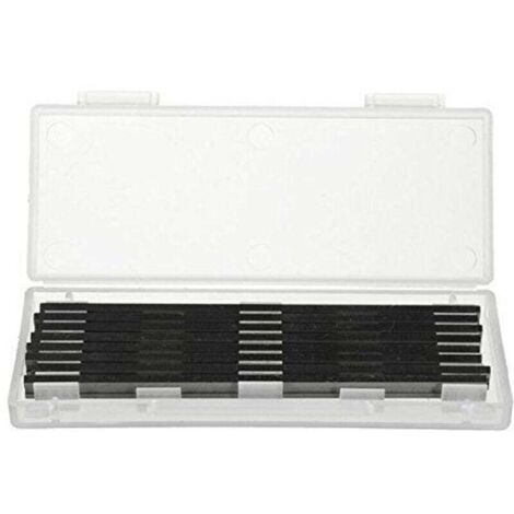 10Pcs 82Mm X 5.5 Mm Hss Rabot Réversible Lames Pour Bosch Black Decker Mafell--