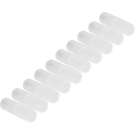 10pcs AAA à AA Taille Adaptateur de Batterie de Batterie Adaptateur Batteries Bulleurs de Boîtier Transparent en Convertisseur de Batterie de Batterie de Haute qualité Adaptateur AAA à AA