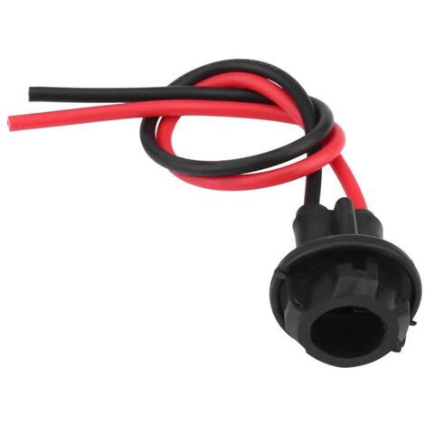 10pcs Ampoule Prise de Courant de Voiture T10 Ampoule Douille Porte-Lampe Connecteur d'Extension plug-in Socket Titulaire Adaptateur pour Feux de Brouillard Petites Lumières