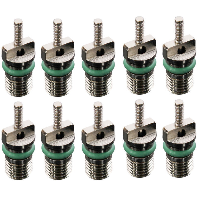 Image of Tlily - 10Pcs Auto ac R134A Ventileinsatznadelsortiment 134a Kältemittel Hitzebeständig