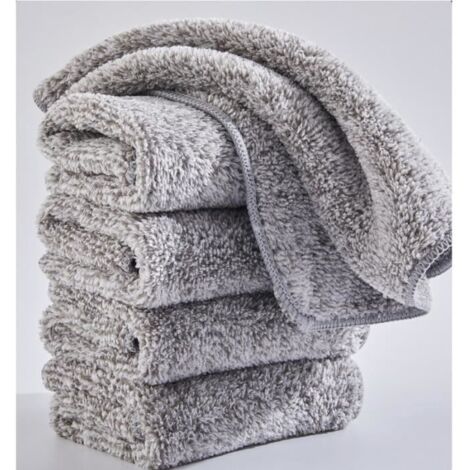 10pcs Chiffon en Microfibre Voiture - Chiffon de Polissage - Microfibre Sechage Voiture - Super Absorbant - 30x30cm