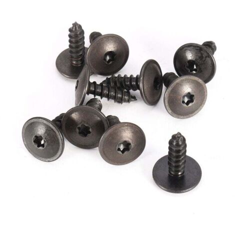 10Pcs Clips Agrafe Fixation Capot Moteur Pare-boue Roue pour VW Volkswagen Volkswagen Audi N90974701