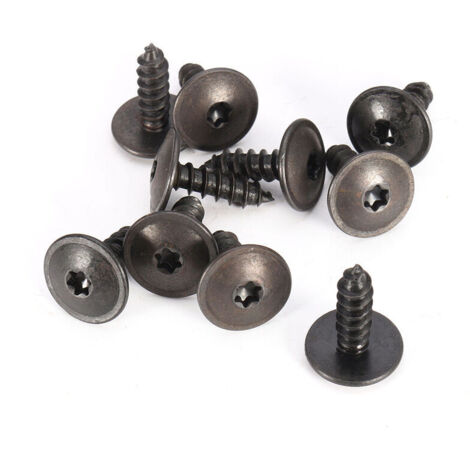10Pcs Clips Agrafe Fixation Capot Moteur Pare-boue Roue pour VW Volkswagen Volkswagen Audi N90974701