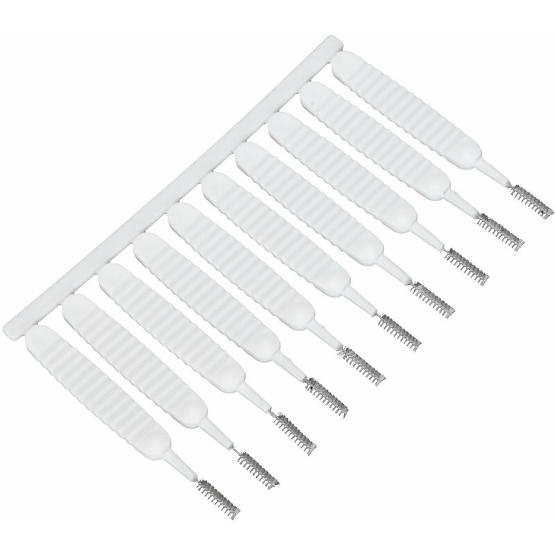 10PCS Douche Trou Gaps Bore Cleaner AntiClogging Brosse De Nettoyage Pour Pommeau De Douche
