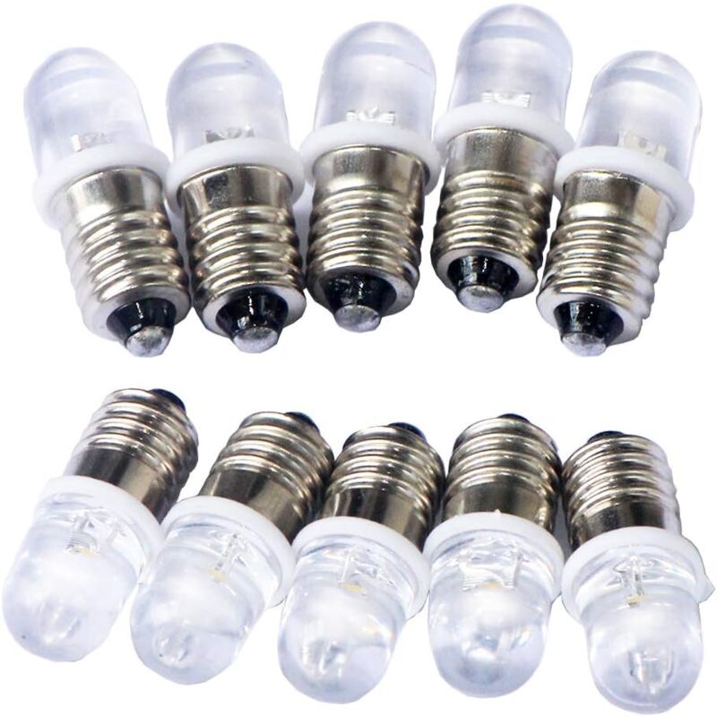 Image of 10pcs E10 3V Spot led Bulb&hellip;