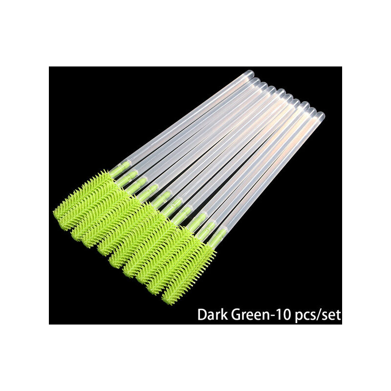 10Pcs estensione ciglia usa e getta pennello per