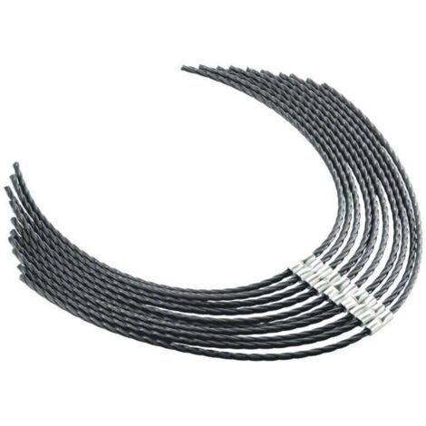 10pcs Fil pour débroussailleuse haute performance 37 cm (3,5 mm)