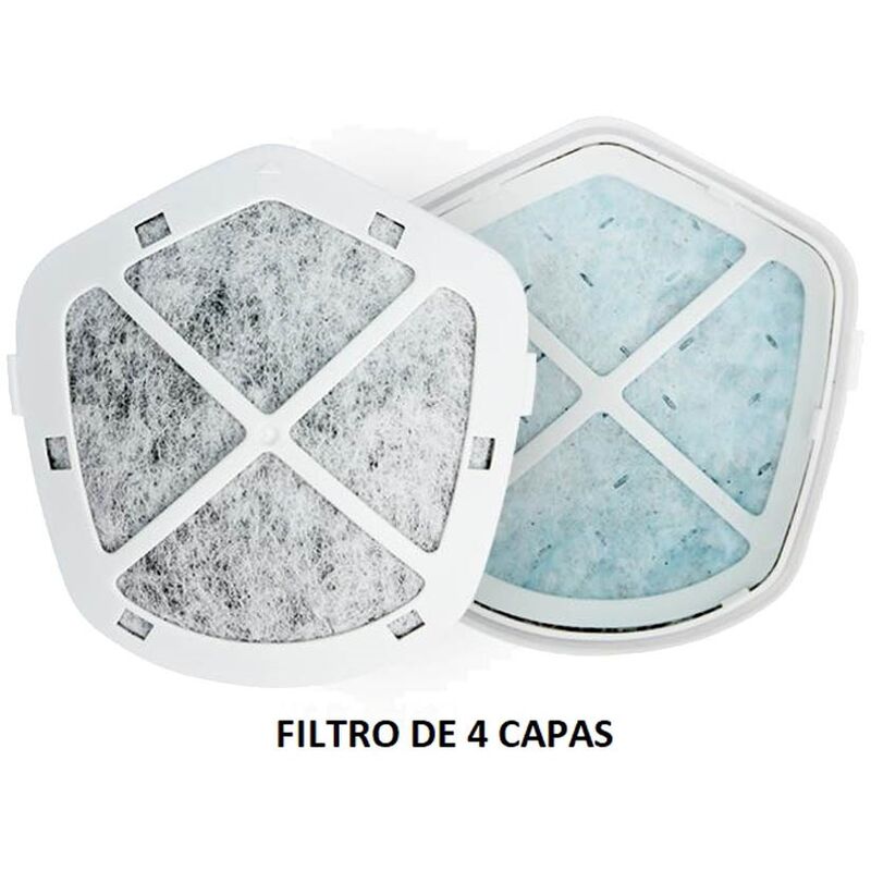 

10pcs filtros recambio purificador personal Delta