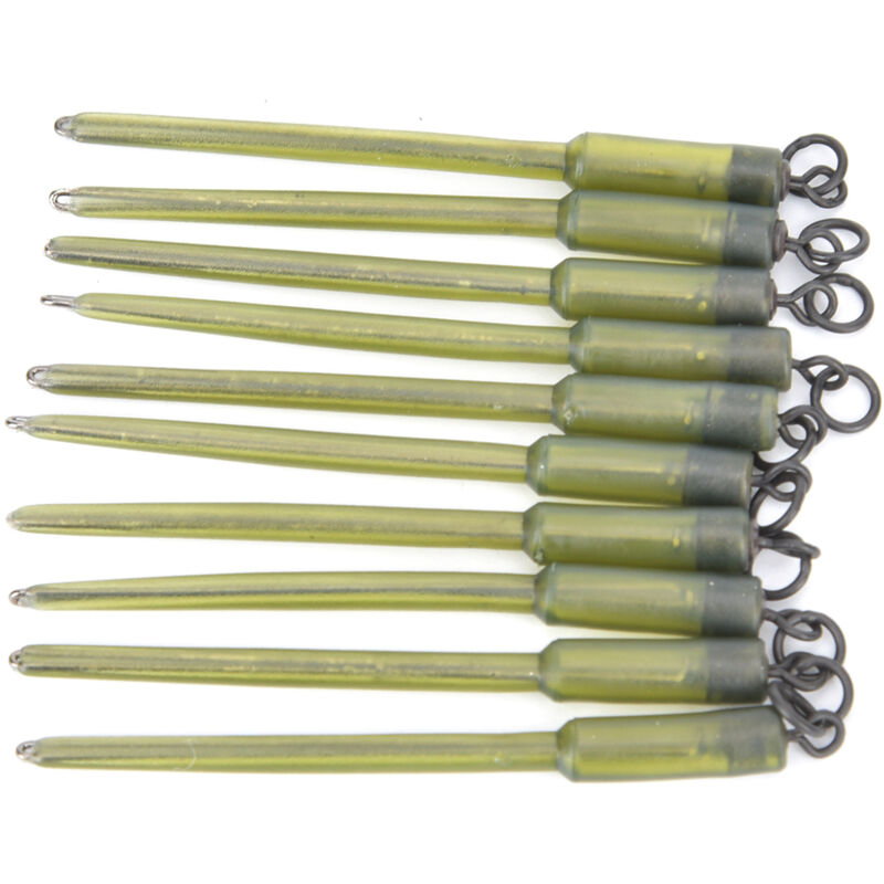 Image of Kkmoon - 10pcs Fischerei pva -Beutel Stängel Endanschluss langer Röhrendrahtanschluss einsetzen