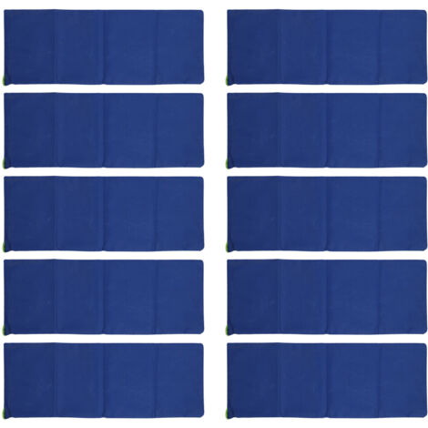 10PCS Flood Prevention Sandbags Drawstring Rain Proof Empty Flood Control Bags for House Door Garage Basement Dark Blue