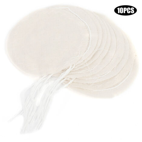10pcs Food Grade Nylon Siphon Cloth Coffee Filter Round Fabric Filter for Coffee Dripper