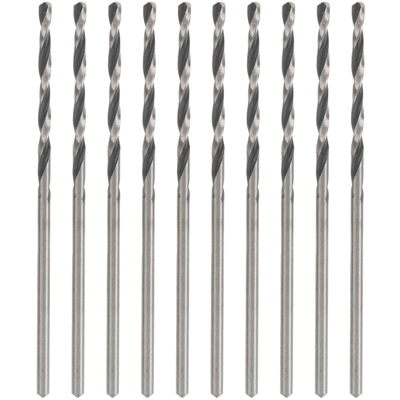 Ineasicer - 10Pcs Forets à queue droite pour perles de bijouterie Outils de perçage 1.6mm