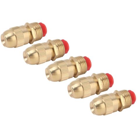 10Pcs G1/2 Male Thread Sprinkler Nozzle Garden Irrigation Water Spray Head Adjustable Watering Sprayer Nozzle Big Body