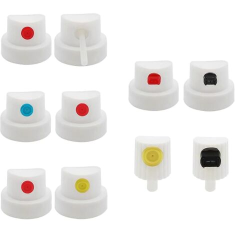 10Pcs Graffitis Sprayer Bottle Nozzles Leak Proof Replacements Tip Multi Front Sprayer Nozzle Tip For DIY Art Projects