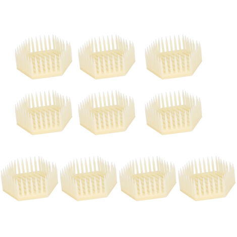 10Pcs Hexagonal Shape Queen Cage Beekeeper Tool Beekeeping Equipment Bee Keeping Accessories