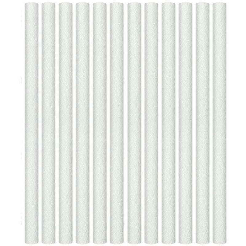 10Pcs Huile de Mèche en Fibre de Verre pour Torche Tiki d'Extérieur Remplacement de la Mèche Tiki Torche Tiki Eclairage de Patio Luminaires de Jardin