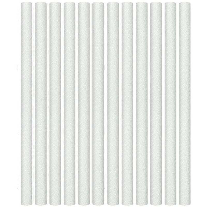 10Pcs Huile de Mèche en Fibre de Verre pour Torche Tiki d'Extérieur Remplacement de la Mèche Tiki Torche Tiki Eclairage de Patio Luminaires de Jardin