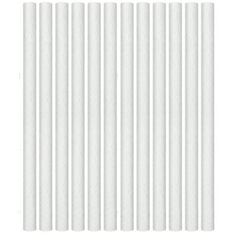 10Pcs Huile de Mèche en Fibre de Verre pour Torche Tiki d'Extérieur Remplacement de la Mèche Tiki Torche Tiki Eclairage de Patio Luminaires de Jardin