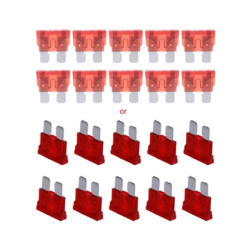 10Pcs Klinge Fusibles Standard 10AMP Rouge 10A Flache Sicherung Auto Moto Bike Auto Dropshipping,Rot | 04537371612892 10Pcs Klinge Fusibles Standard 10AMP Rouge 10A Flache Sicherung Auto Moto Bike Auto Dropshipping,Rot | 04537371612892