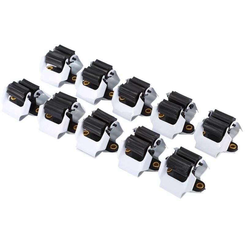 Image of Eosnow 10PCS Küche Mopp Besen Halter Wand Organizer Pinsel Lagerung Aufhnger Werkzeug