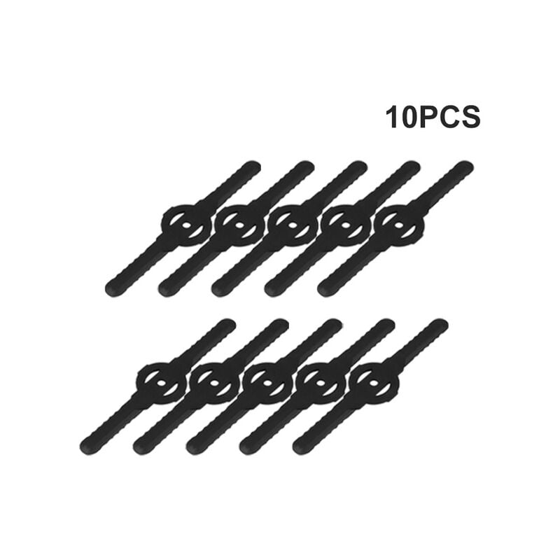 10PCS Kunststoff Rasen Mäher Klingen Gras Trimmer Kopf Ersatz Cutter Garten geeignet für garten szenen,BK | 04537371454621 10PCS Kunststoff Rasen Mäher Klingen Gras Trimmer Kopf Ersatz Cutter Garten geeignet für garten szenen,BK | 04537371454621